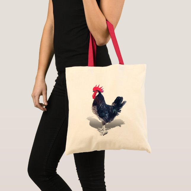 Minorca Rooster Tragetasche (Vorderseite (Produkt))