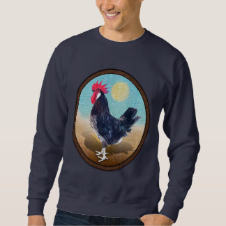 Minorca Rooster Vintag Oval Sweatshirt