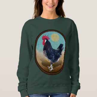 Minorca Rooster Vintag Oval Sweatshirt
