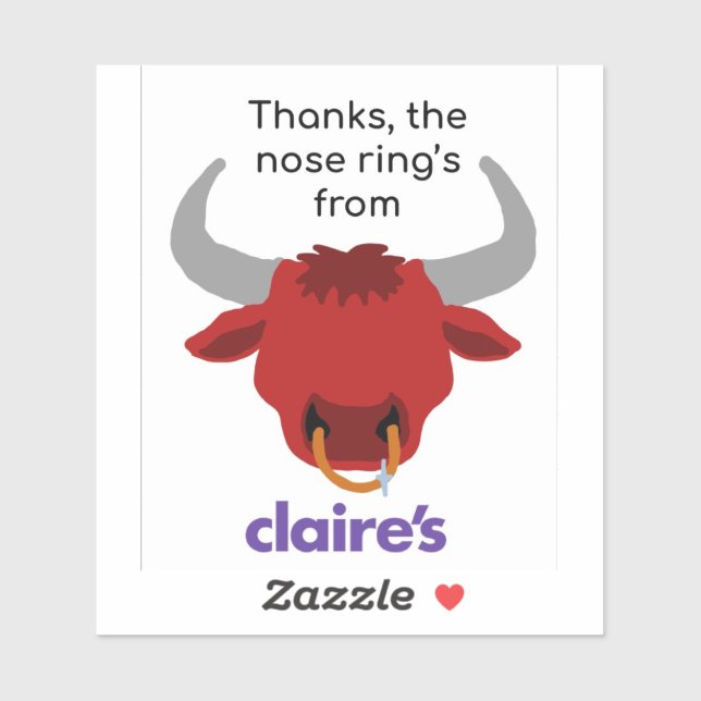 Minotaur-Aufkleber Aufkleber (Blatt)