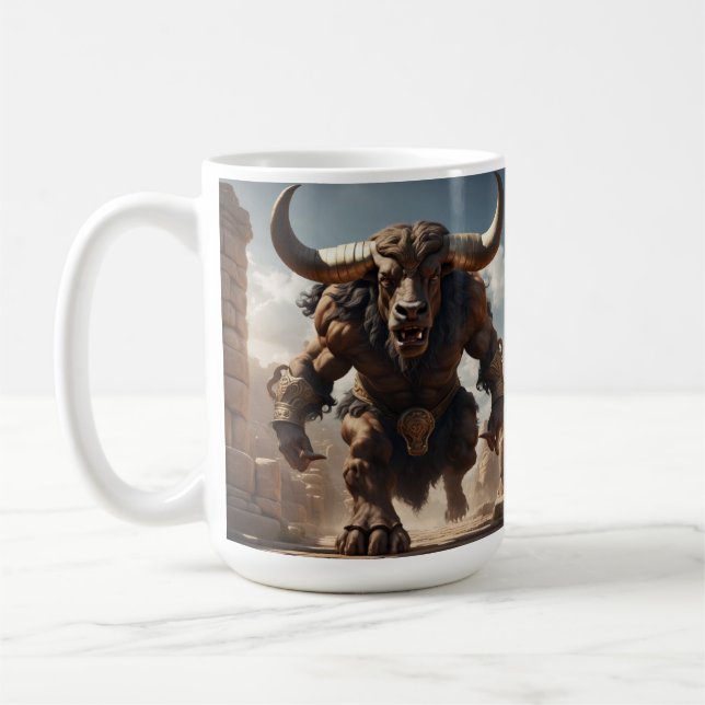 Minotaur Coffee Tasse (Links)