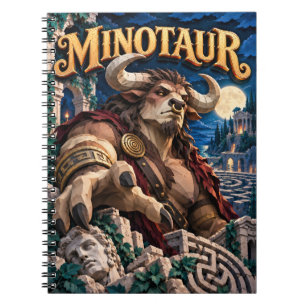 Minotaur, Paper Cut Monster Notizblock