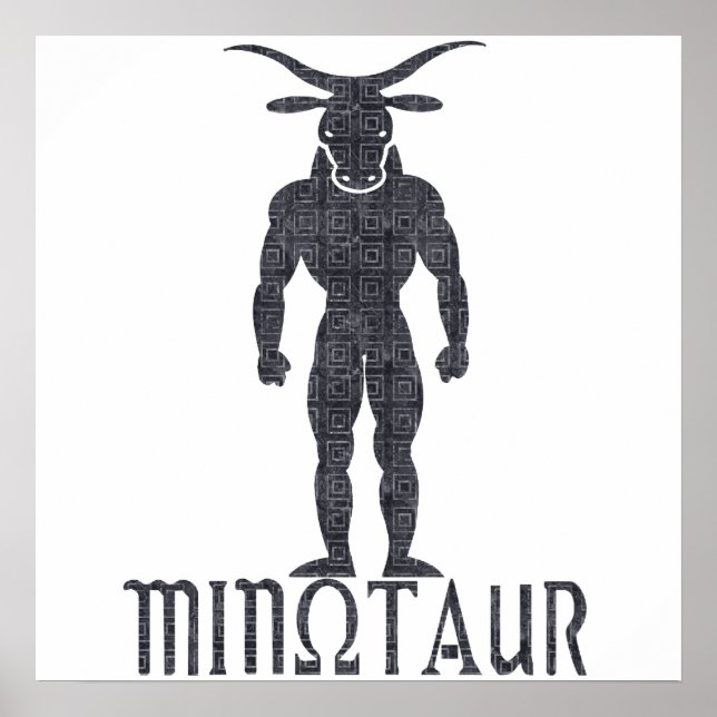 Minotaur Poster (Vorne)