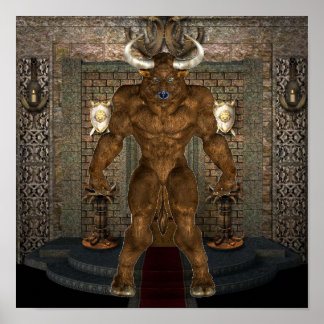 Minotaur Poster