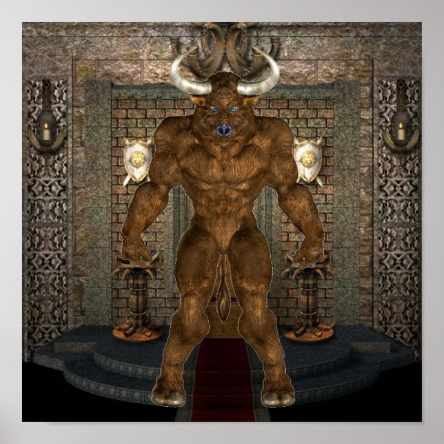 Minotaur Poster (Vorne)