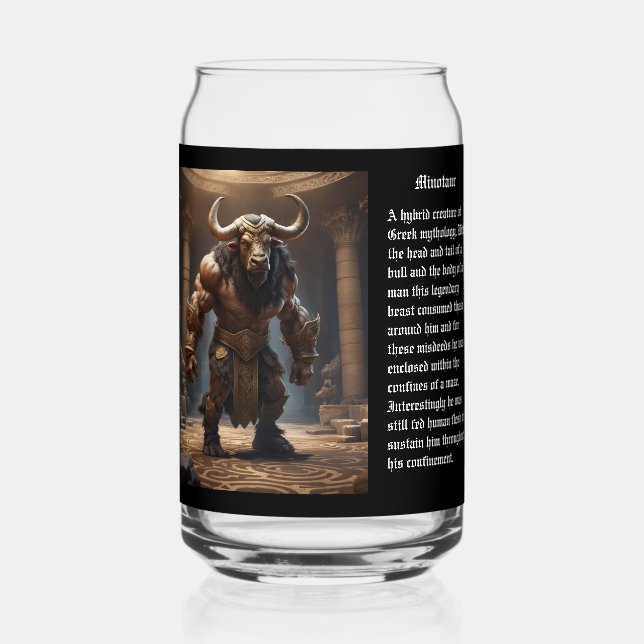 Minotauros Dosenglas (Rückseite)