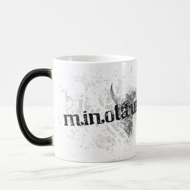 Minotaurs Regel - verwandelnde Tasse (Links)