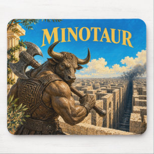 Minotaurus, Gothic Fantasy Monster Mousepad
