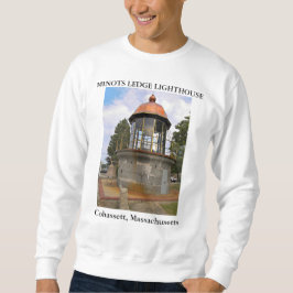 Minots Ledge Lighthouse, Cohassett Massachusetts Sweatshirt