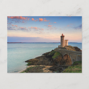 Minou Lighthouse in Frankreich Postkarte