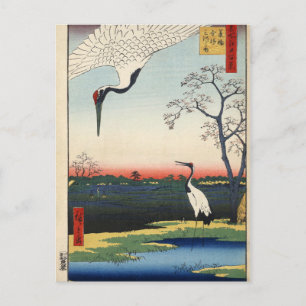 Minowa, Kanasugi, Mikawashima. Postkarte