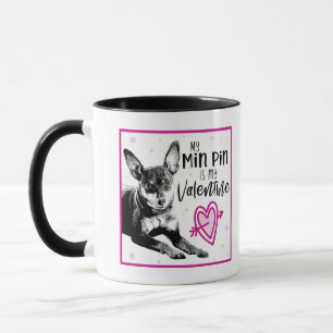 MinPin Valentine Tasse   Niedliches Min Button Zei