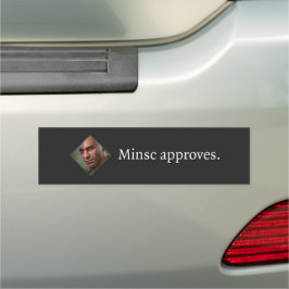 Minsc genehmigt Baldur's Gate 3 Autoaufkleber Auto Magnet