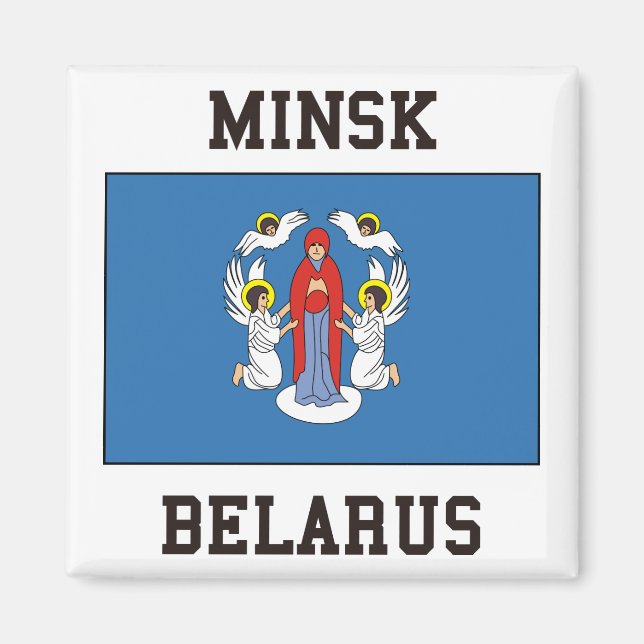 Minsk, Belarus Magnet (Vorne)