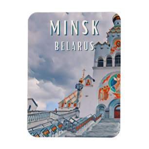 Minsk, belarussische Gastronomie Magnet