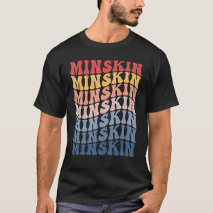 Minskin Groovy Retro Cat T-Shirt