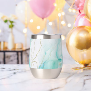 Mint Aqua Tinte Marmor
