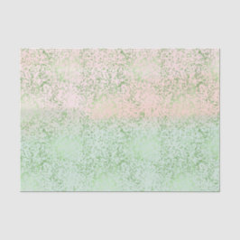 Mint Blush Pink Aquarell Confetti Punkte Seidenpapier