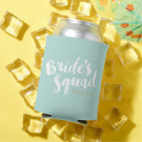Mint Bride's Squad Personalisiertes Brautparty Ges