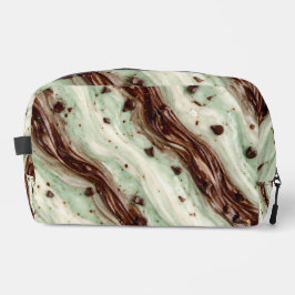Mint Chocolate Chip Milkshake Marble Design Waschbeutel