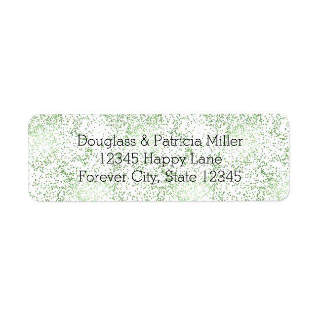 Mint Confetti Dots (Vorne)