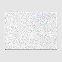 Mint Confetti Wasserfarbe Dots Papiertücher Seidenpapier