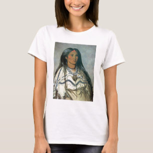 "Mint", ein Mandan indisches Mädchen, 1832 T-Shirt