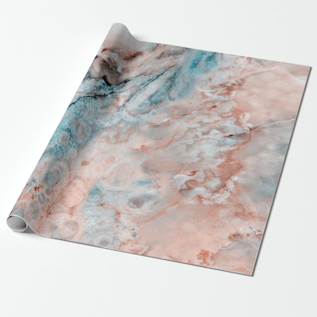 Mint Emperador Marmoronyx Geschenkpapier (Ungerollt)