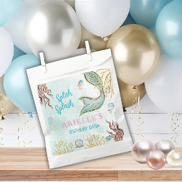 Mint Glitter Mermaid tail under the sea  Geschenktütchen