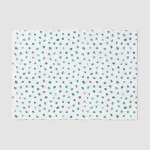Mint Glitzer Dots Geburtstag Seidenpapier