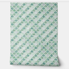 Mint Glitzer Mermaid Tapete