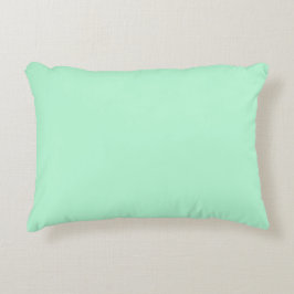 Mint Green Accent Pillow Dekokissen