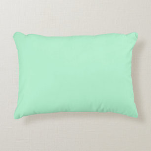 Mint Green Accent Pillow Dekokissen