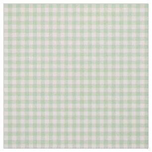 Mint Green Gingham Karo Nahtlose Wiederholung Must Stoff
