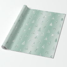 Mint Green Glitzer Sparkle Weihnachtsbaumen
