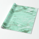 Mint Green Gray Silver White Marble Shiny Glam Geschenkpapier<br><div class="desc">Minimalismus und Einfachheit Glam und Chic Wrapping Paper für viele Gelegenheiten</div>