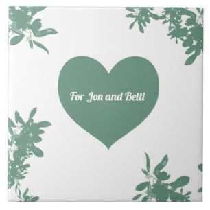 Mint Green Ivy Fliese