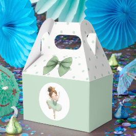 Mint Green Little Princess Ball Favor Box Geschenkschachtel