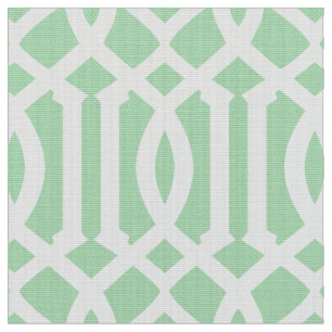 Mint Green marokkanisches Muster Material Stoff