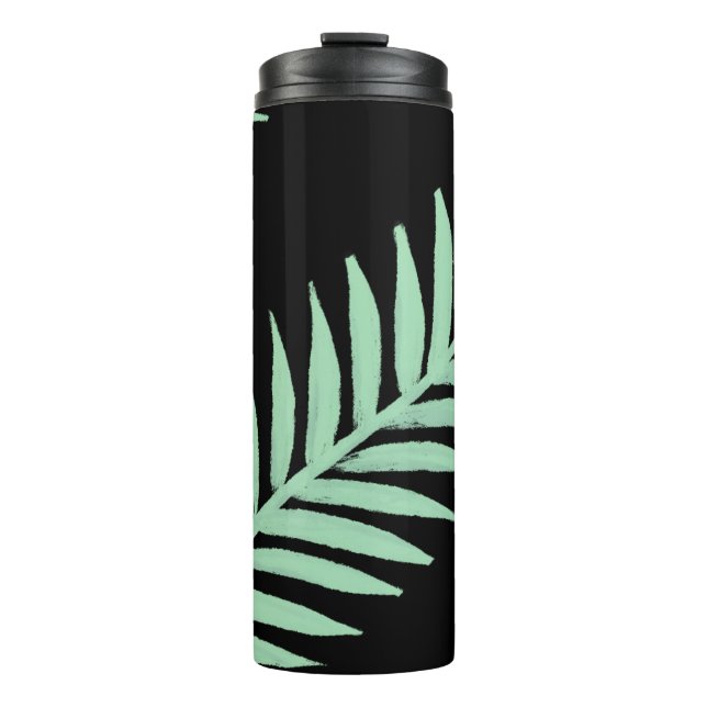 Mint Green Palm Thermosbecher (Vorderseite)