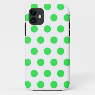 Mint Green Polka Dots Case-Mate iPhone Hülle
