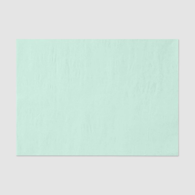 Mint Green Seidenpapier (Vorderseite)