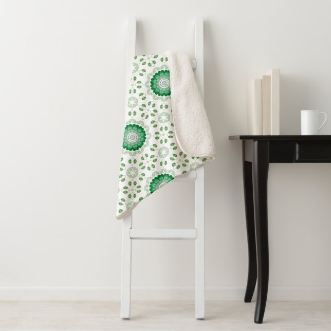 Mint Green Serenity Sherpadecke (Beispiel)