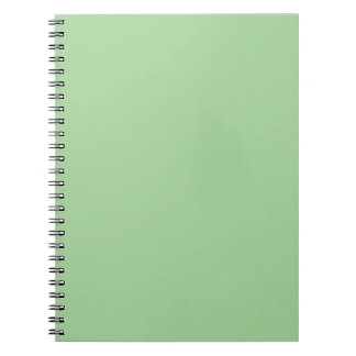 Mint Green Spiral Notebook Notizblock