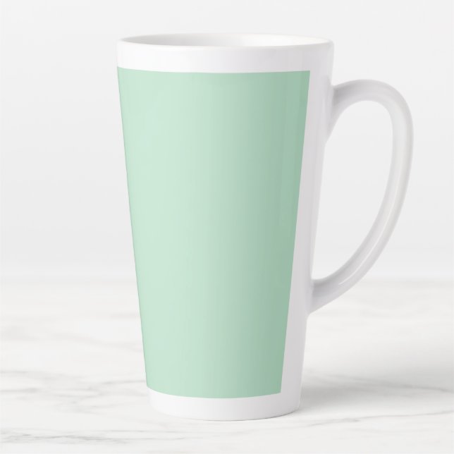 Mint Green Tall Latte Tasse (Rechts)