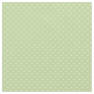 Mint Green Tiny Dots Stoff