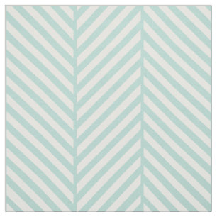 Mint Herringbone Große Skala Stoff