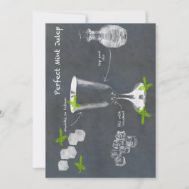 Mint Julep Cocktail Einladung