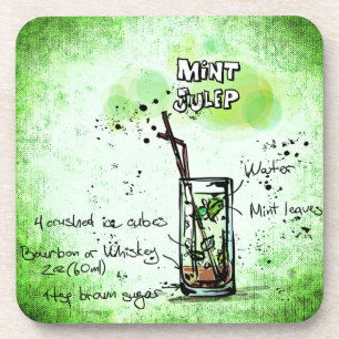 Mint Julep Drink Recipe Untersetzer