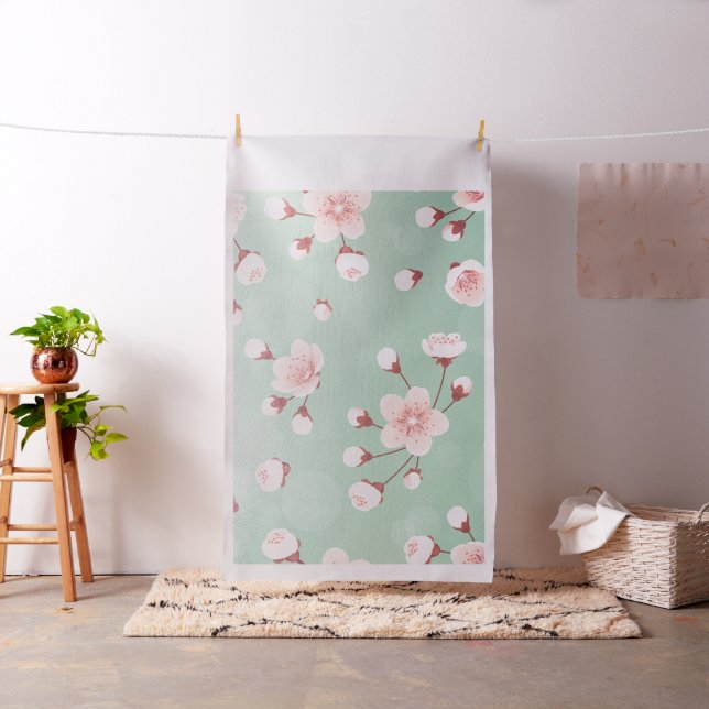 Mint, Kirschblüte, Frühlings-Blume, Japaner, Stoff (Beispiel)
